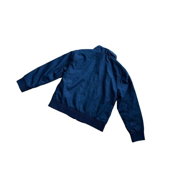 Janie & Jack Navy Blue Windbreaker Jacket Lightweight Toddler Boy Size 3-4 - Picture 3 of 5